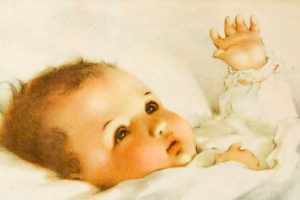 een lief klein kindje