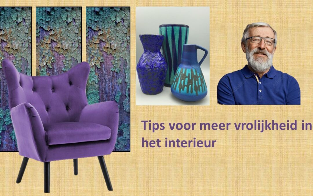 Tips voor een vrolijkere leefomgeving in een woonzorglocatie voor mensen met dementie